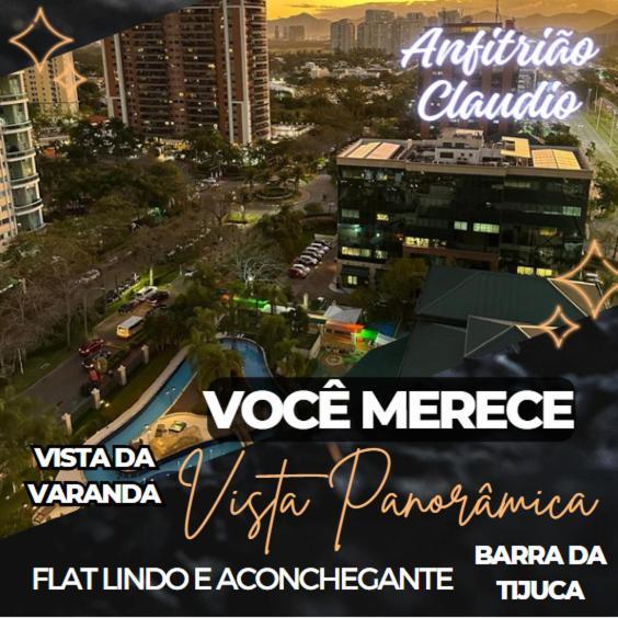 Flat Com Vista Panoramica -15- Na Barra Da Tijuca - Estacionamento Gratuito - Frigobar - Ar Condicionado - Piscina - Academia - Balsa Para Praia Gratis - Varanda - Vista Parcial Mar E Lagoa Rio de Janeiro Kültér fotó