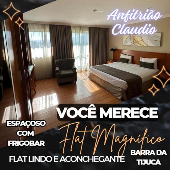 Flat Com Vista Panoramica -15- Na Barra Da Tijuca - Estacionamento Gratuito - Frigobar - Ar Condicionado - Piscina - Academia - Balsa Para Praia Gratis - Varanda - Vista Parcial Mar E Lagoa Rio de Janeiro Kültér fotó